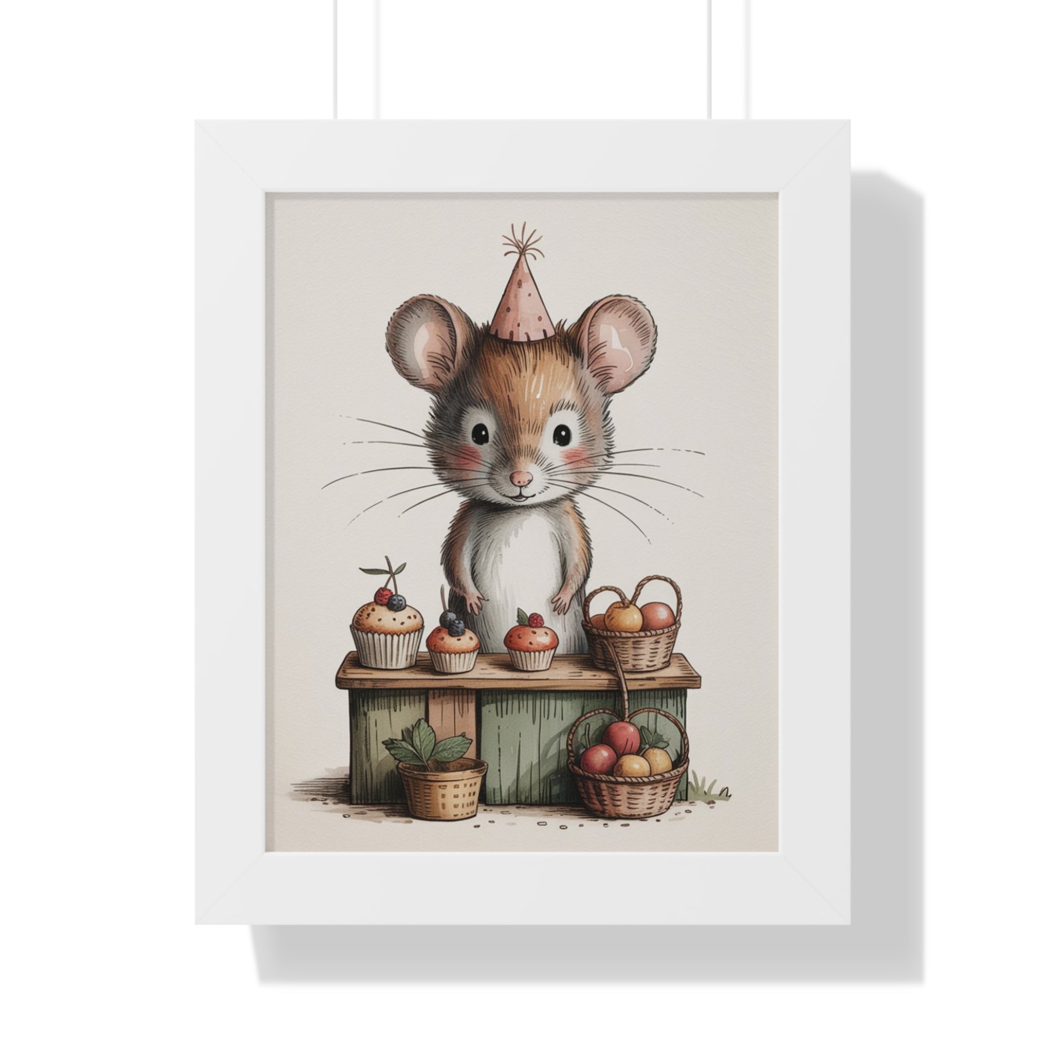 Framed Vertical Poster