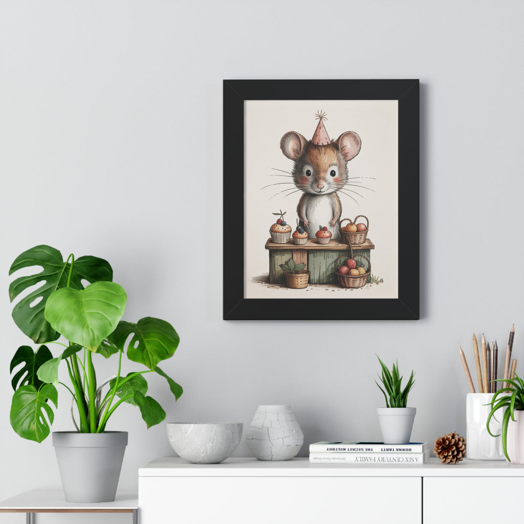 Framed Vertical Poster