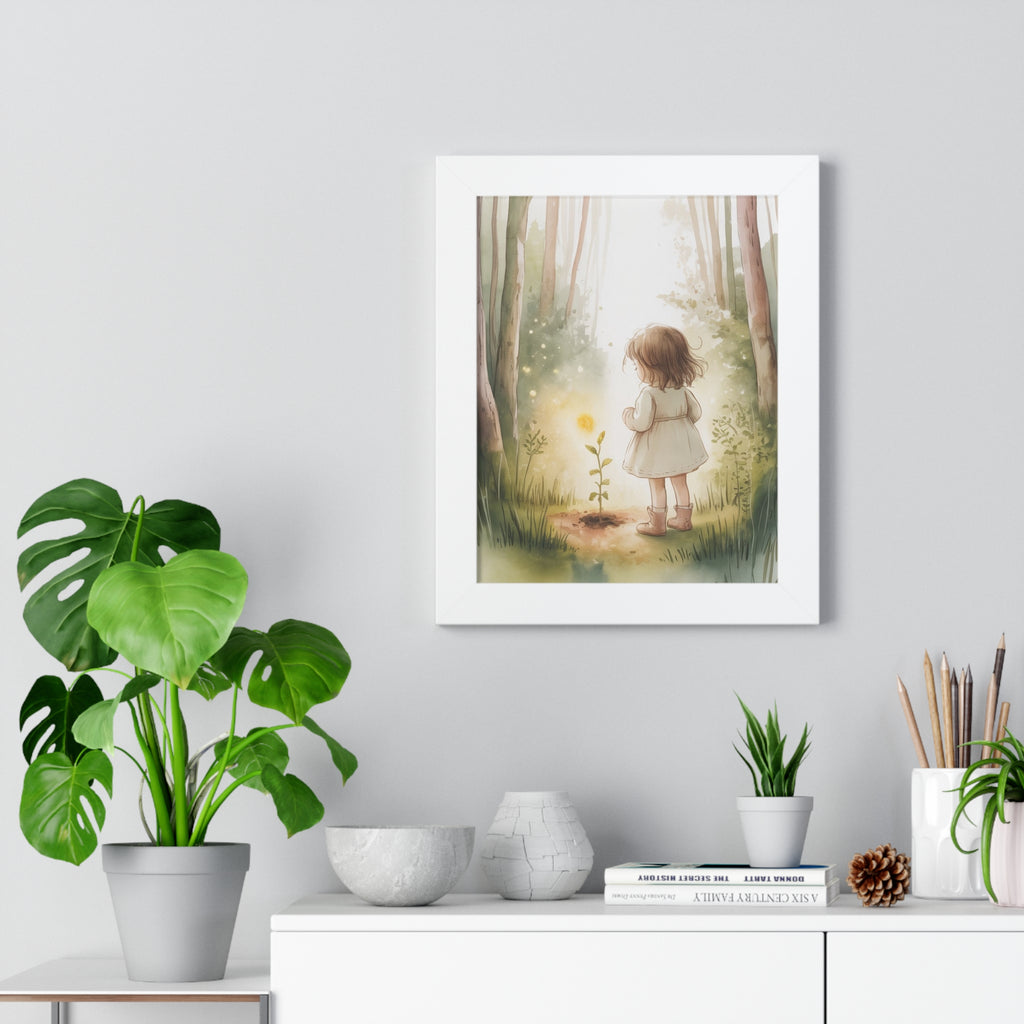 Framed Vertical Poster