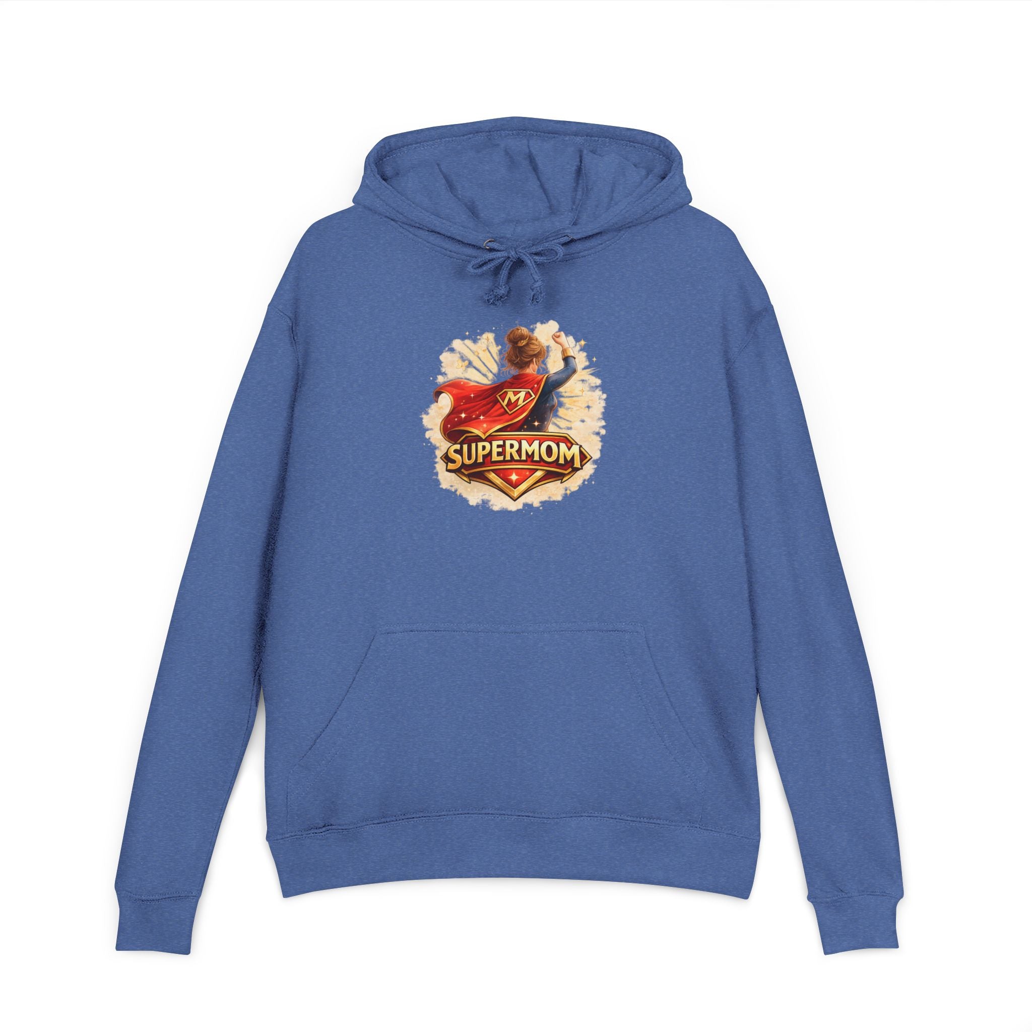 Supermom Hoodie - Vintage Superhero Mom Sweatshirt Gift