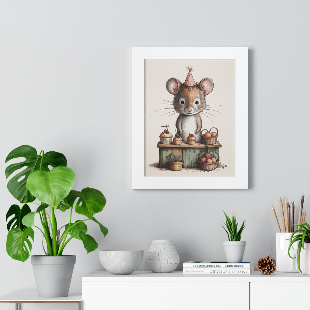Framed Vertical Poster