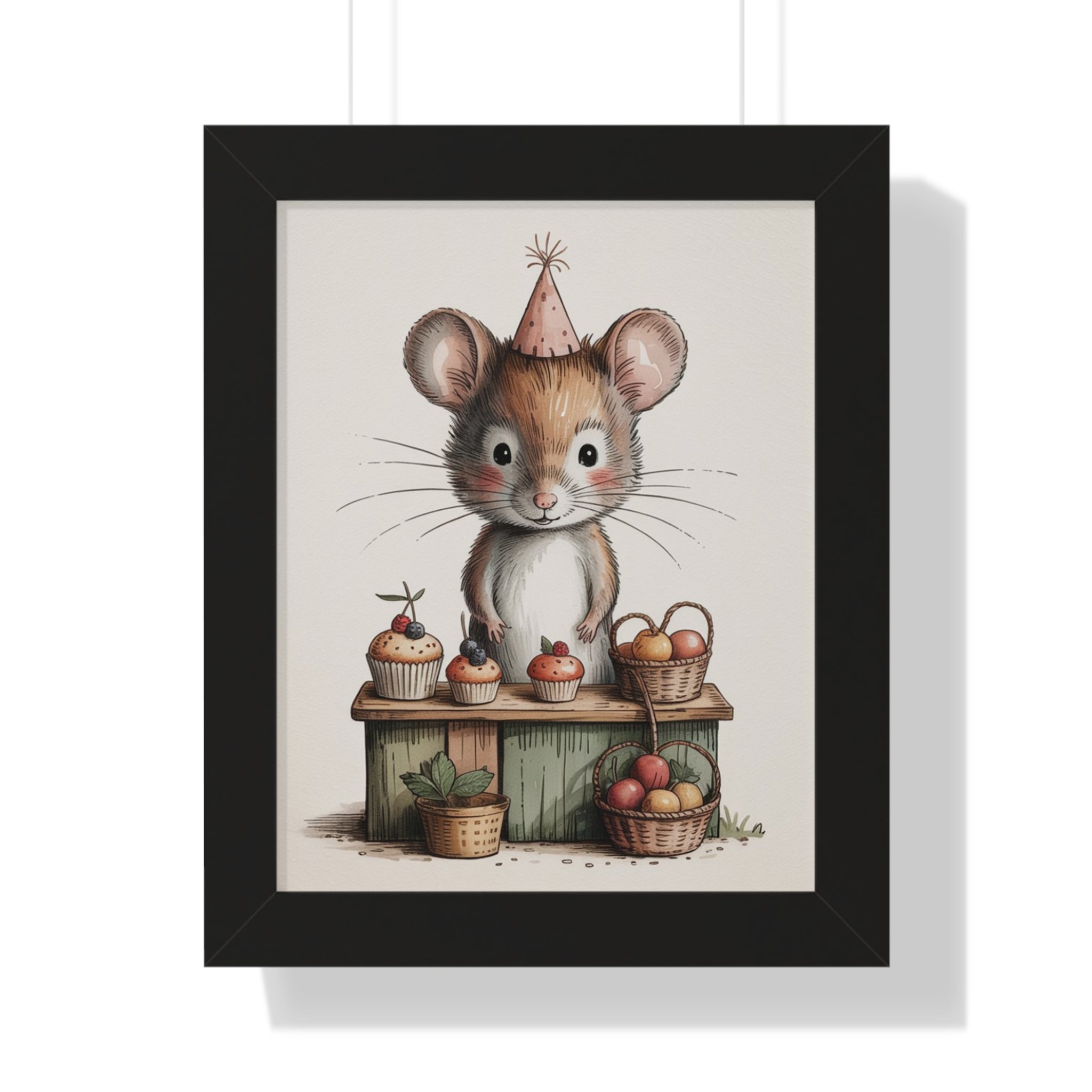 Framed Vertical Poster